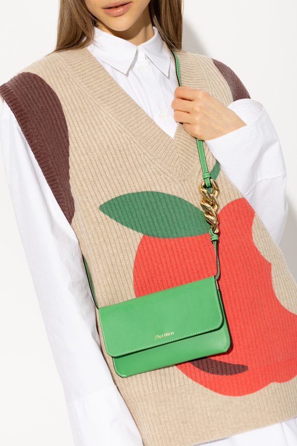 ショルダーバッグ・ポシェット [JW ANDERSON]23SS CHAIN PHONE POUCH (AC0230-LA0088 300) JW ANDERSON｜CROSSBAGS (CHAIN PHONE POUCH (AC0230-LA0088